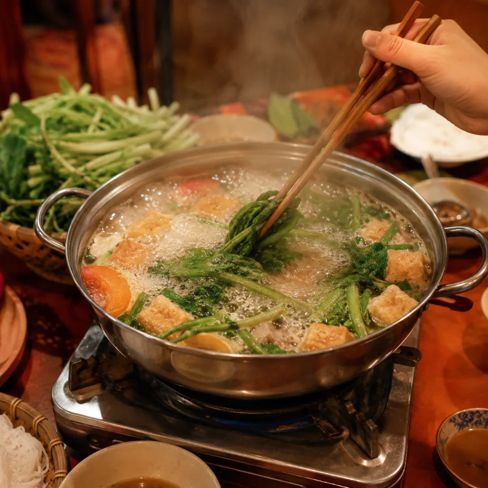 Món nướng trên bếp than